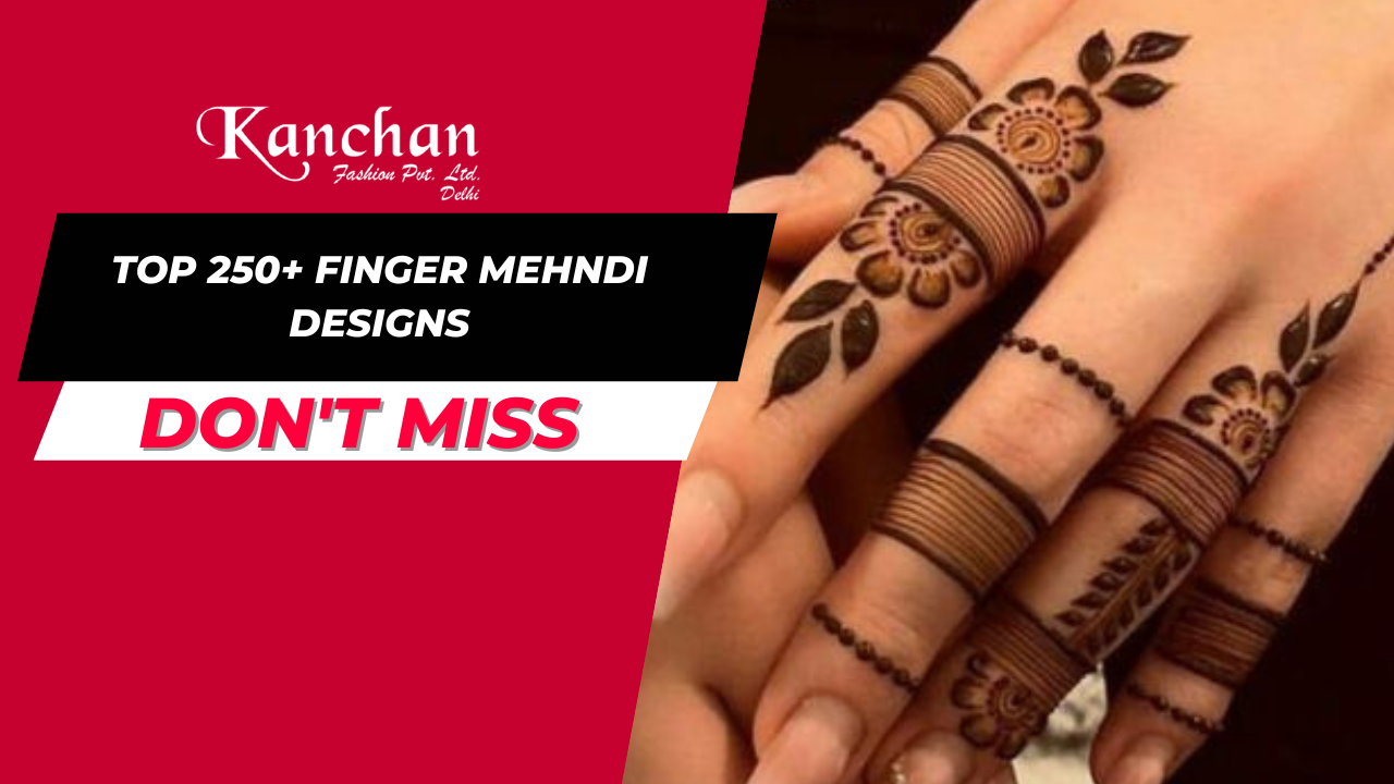 Top 250+ Finger Mehndi Designs
